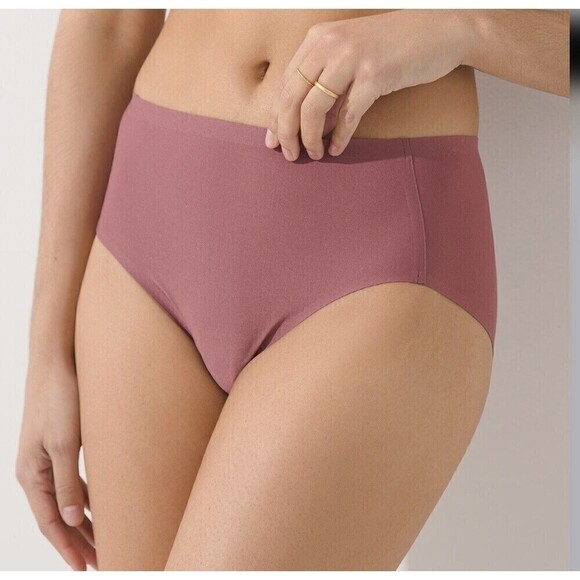 Soma Enbliss Modern Brief - Pink Meta Mauve XL Super Soft Stretchy Underwear - Picture 11 of 14